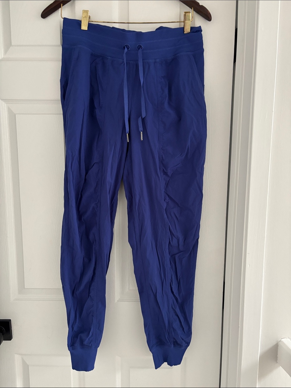 Lululemon studio dance pants Lightweight Jogger Pants blue size 8 no tag
